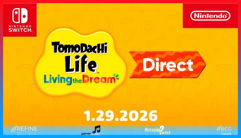 Nintendo Direct 01:29:26 Thumbnails