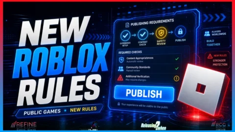 Roblox New Rules Making Games Public