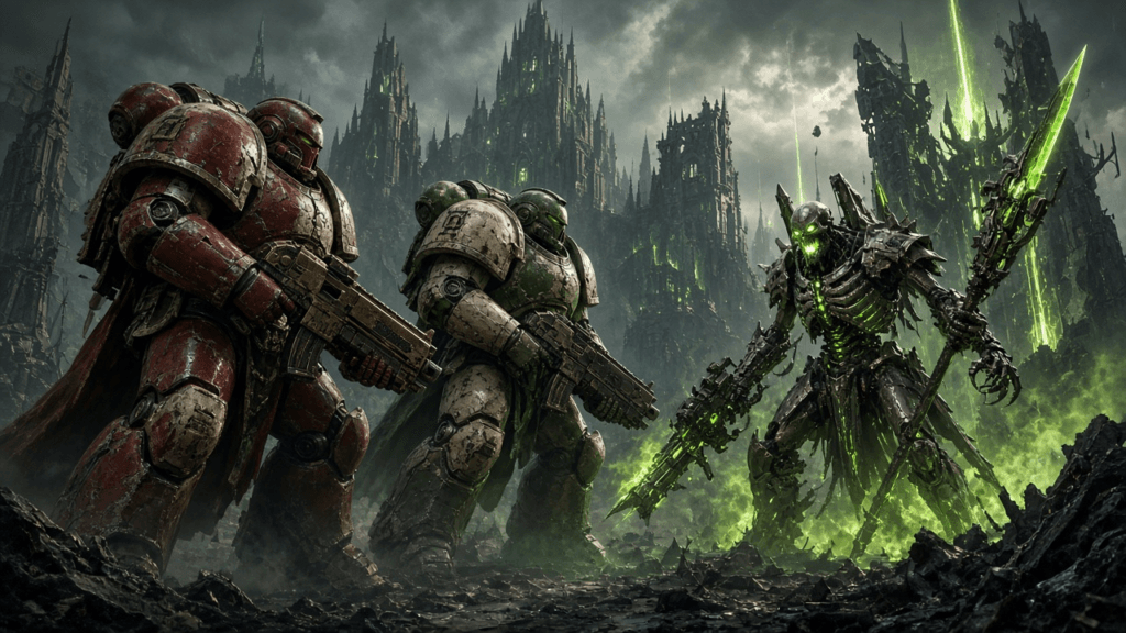 Dawn of War IV CGI Trailer: Dark Angels Join Blood Ravens — Dec. 3 PC Launch, Commander Early Unlock Nov. 30