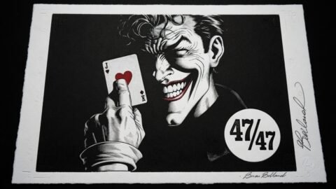 The Killing Joke Gets a 47-Copy Letterpress Noir Edition