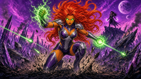 DC Next Level at NYCC: New Starfire, Swamp Thing: Hallowed Ground and a Superboy-Prime Special