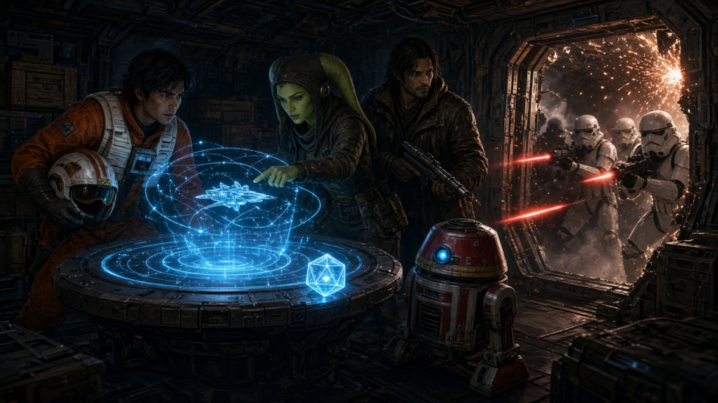 Dungeons & Dragons Goes Star Wars in 2027 With Core Rules and Tyro Squadron: Adventures