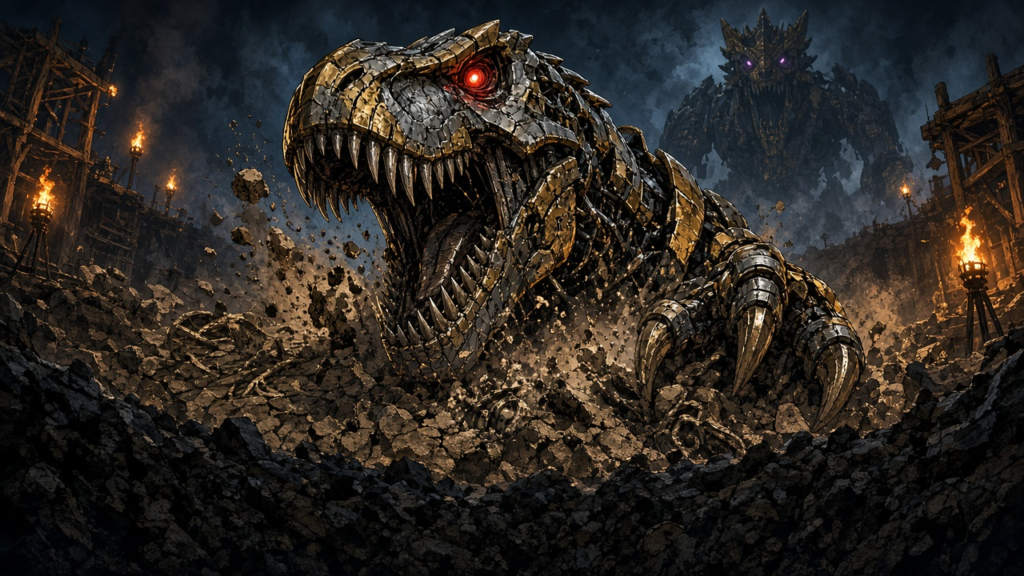 Grimlock and the Dinobots Debut in Skybound's Transformers #42 as Megatron Becomes Megatronus Rex