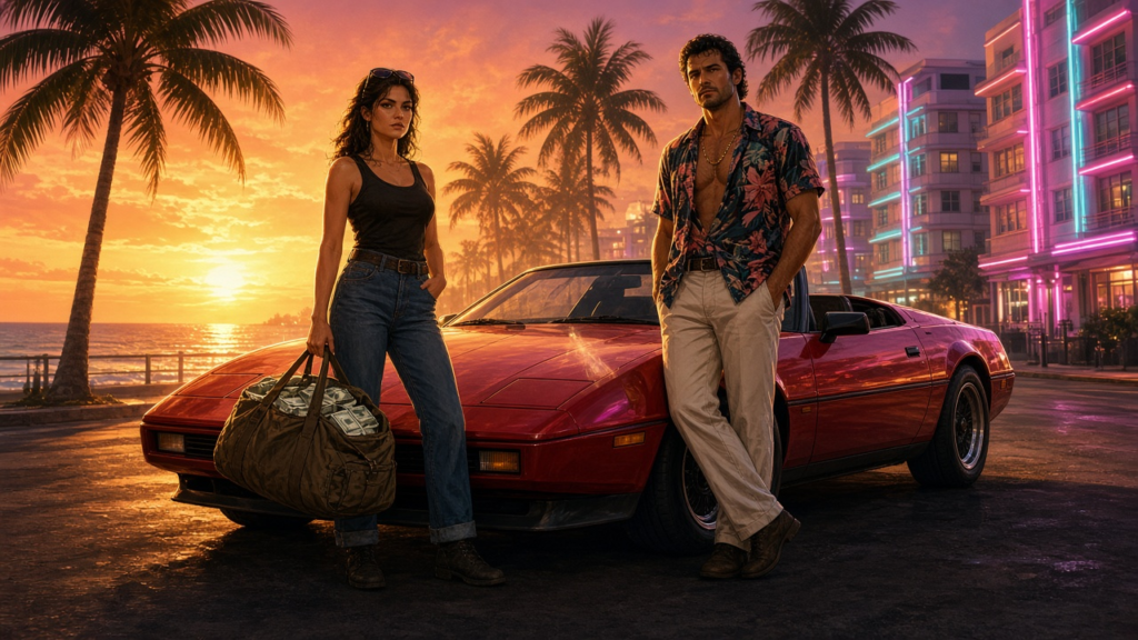 Rockstar Releases the GTA VI Launch Trailer, Debuting a New Justice Track Five Weeks Before Launch