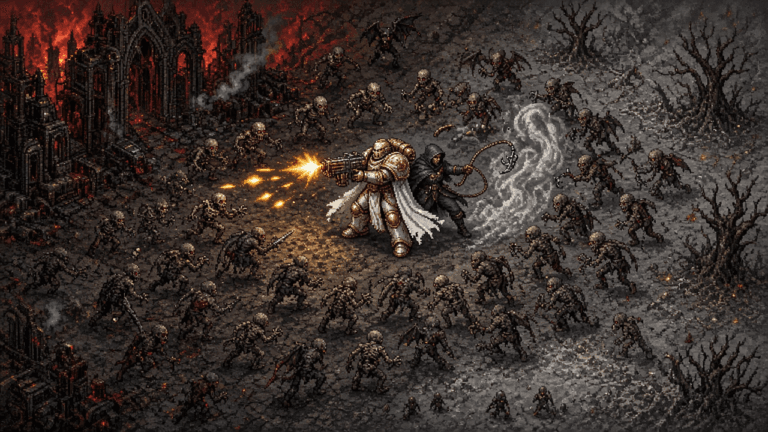 Warhammer Survivors, Made With Vampire Survivors Studio poncle, Launches November 10 for $7.99