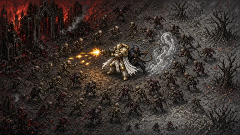 Warhammer Survivors, Made With Vampire Survivors Studio poncle, Launches November 10 for $7.99